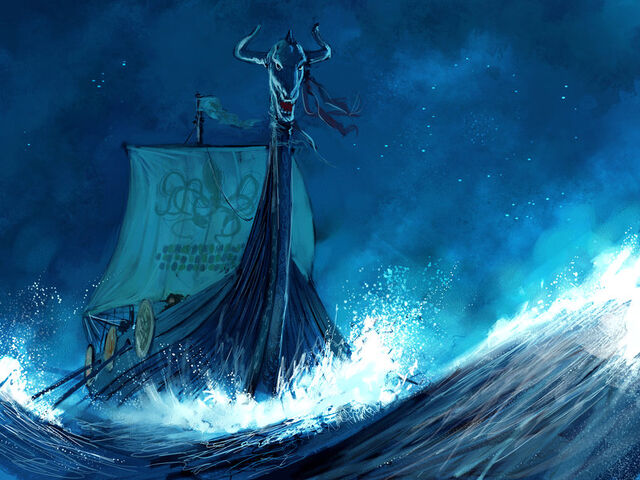 Archivo:Blacktyde longship by MarcSimonetti.jpg