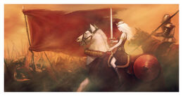 A Queen Riding to War by Rene Aigner©