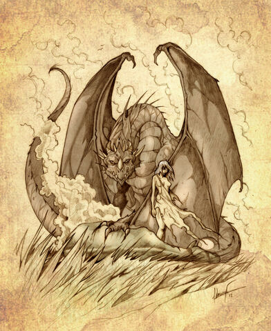 Archivo:Daenerys Targaryen y Drogon by Félix Sotomayor©.jpg