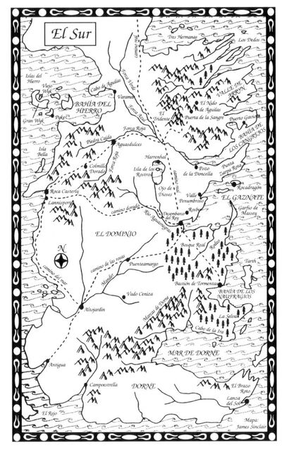 Mapa El Sur CdR