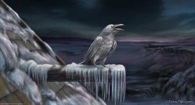 Archivo:Cuervo blanco by Tiziano Baracchi, Fantasy Flight Games©.jpg