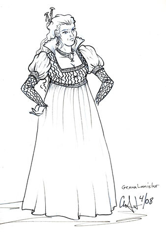 Archivo:Genna Lannister by CinsAngel©.jpg