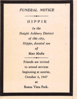 Hip Death of hippie