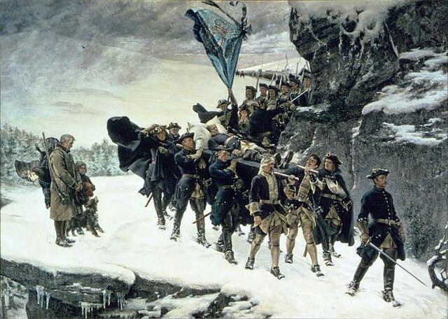 Файл:Karl XIIs likfärd (1884), målning av Gustaf Cederström (1845-1933).jpg