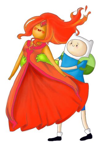 Archivo:Flama y finn (love).jpg