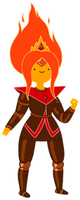 PrincesaFlamaTrajeDeReina