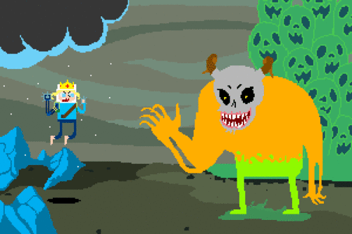 Imagen - Finn vs the Lich.gif | Hora de aventura Wiki ...