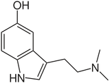 298px-Bufotenin.svg
