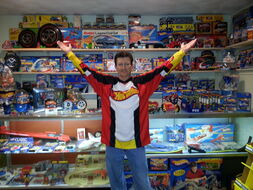 Mike with collection 2