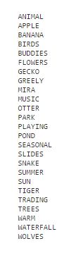 WordList