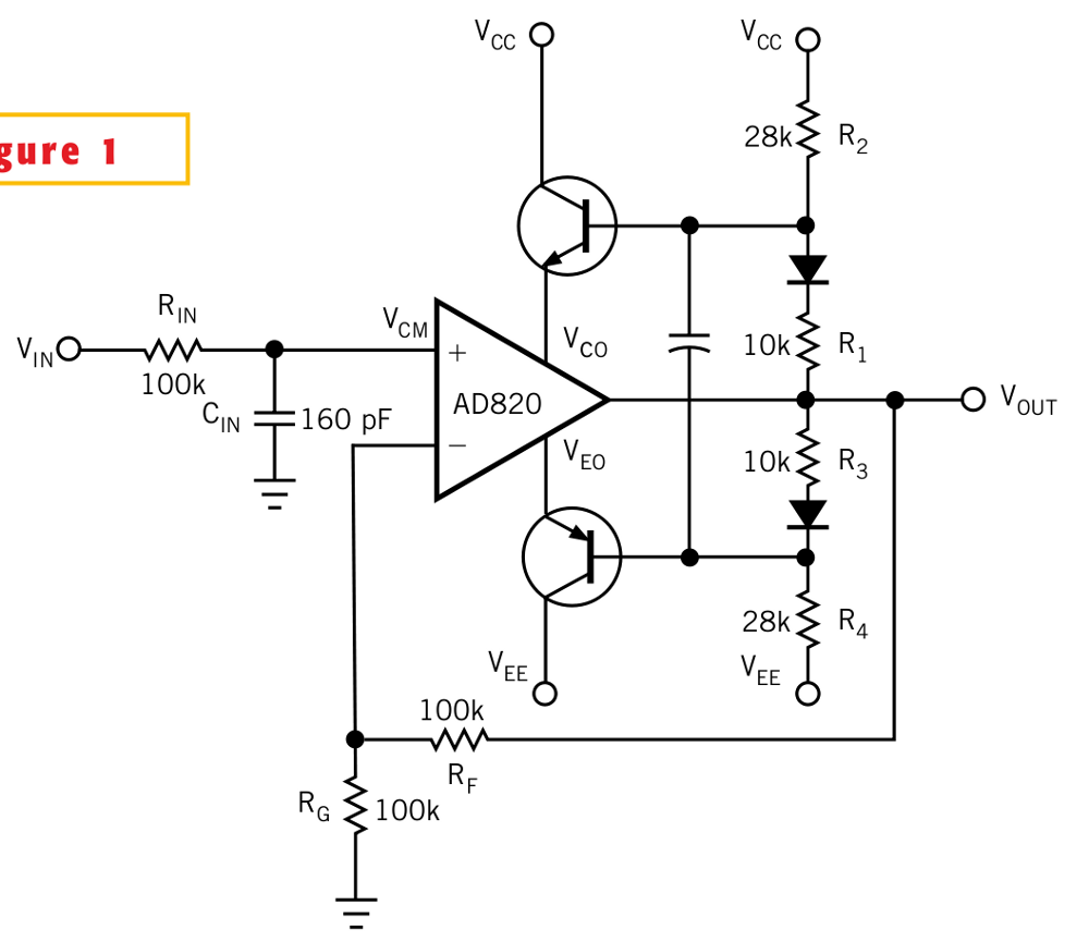 How to boost the output voltage swing of an operational How to boost the output voltage swing of an operational