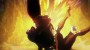 Gon Finish off Pitou