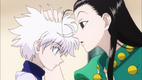 Illumi and killua in the hunter exam.png