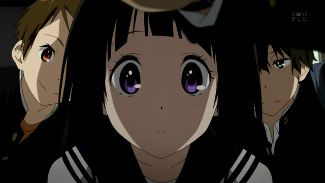 File:Episode. 1 Revival of the Classics Club and It's Traditions Satoshi Fukube, Eru Chitanda, Houtarou Oreki.jpg