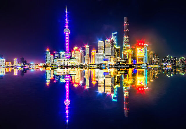 File:Shanghai skyline nighttime.jpg