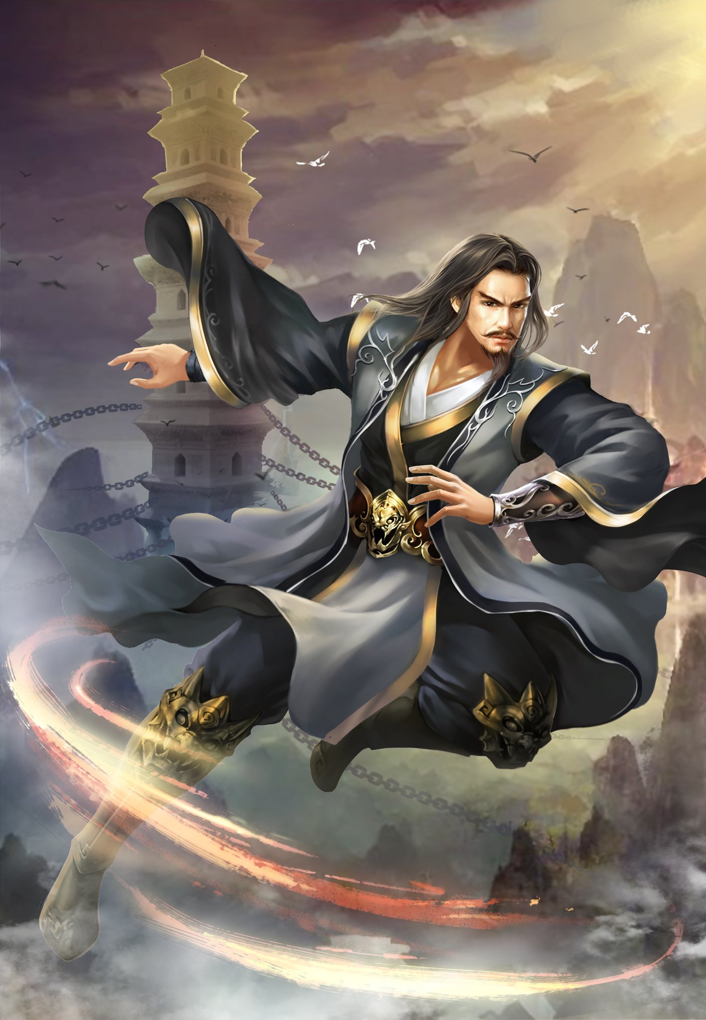 Сянься (xianxia) воин