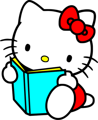 File:Hello Kitty with Book.png