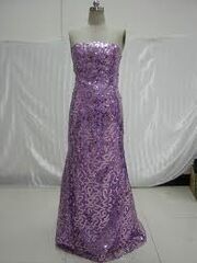 Carlys purple dress