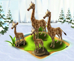 Complete val giraffe