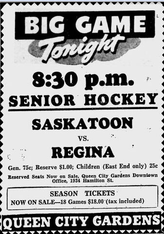 File:45-46WCSHL1stGameAdRegina.jpg