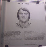 Bill Barber plaque hhof