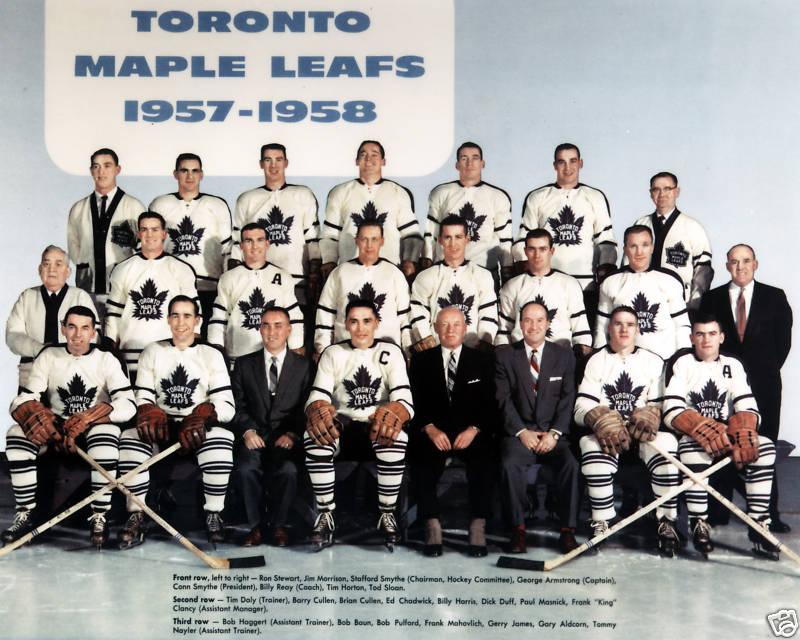 1957–58 Toronto Maple Leafs Season | Ice Hockey Wiki | FANDOM Powered ...