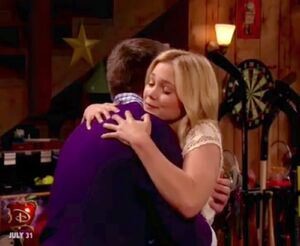 Larrett second hug