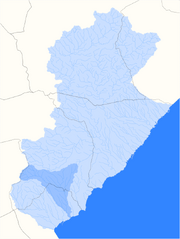 Localització del barranc del Baconer