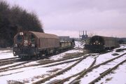 LT battery locos at Croxley Tip 1971