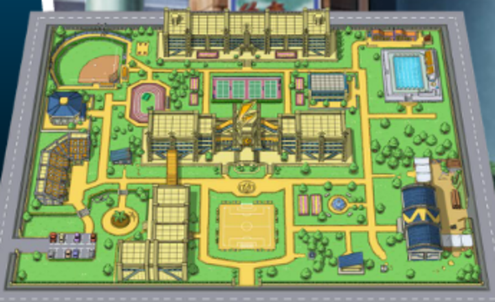 Image - Raimon Jr High game map.png | Inazuma Eleven Wiki | FANDOM