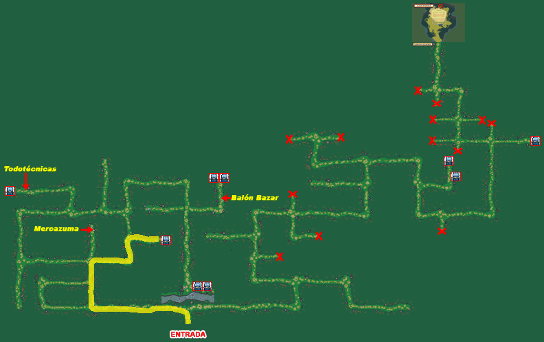 Imagen - Mapa Bosque Fuji (Fichaje Ruta 5).png | Inazuma Eleven Wiki