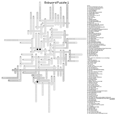 Bobword Puzzle -1