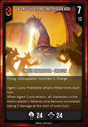 Agent coyle firestarter evolved