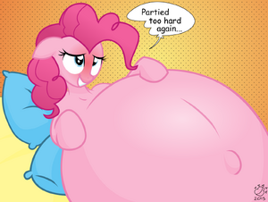 Pinkie Over Partied