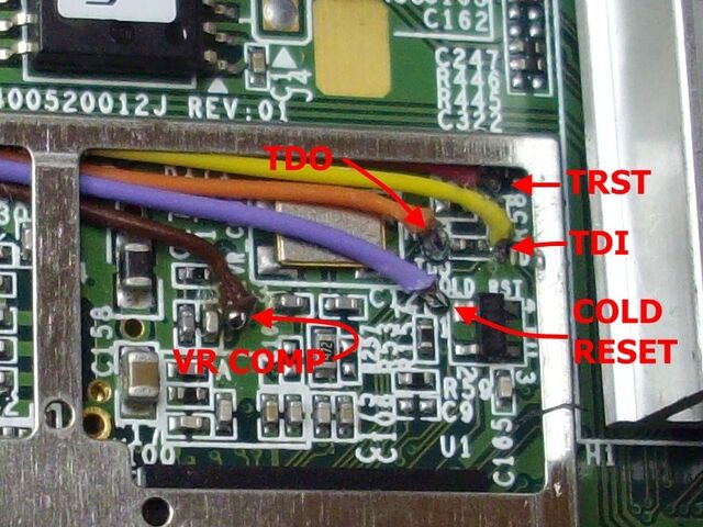 File:5-SNB6500 Dettaglio 1 JTAG Collegamenti.jpg