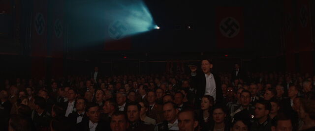 File:The audience reacts to Shosanna.jpg