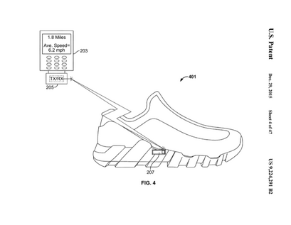 Nike-patent