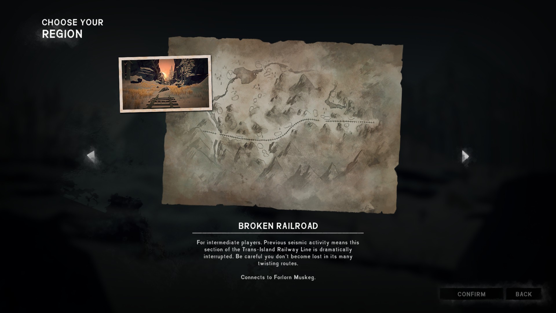 long dark broken railroad long dark broken railroad