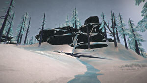 Frozen Creek upstream