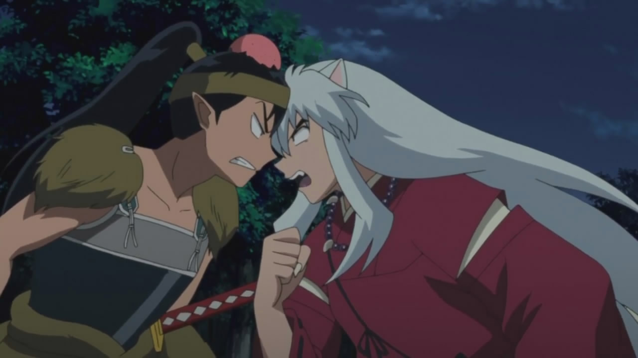 Image Inuyasa Koga Fighting Inuyasha Fandom Powered By Wikia