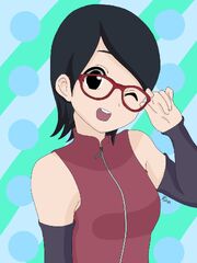 Sarada uchiha by blushingplushy-d8ut94v