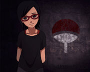 Uchiha sarada by ldeletol-d8byoms