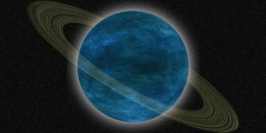 Blue Ringed Planet