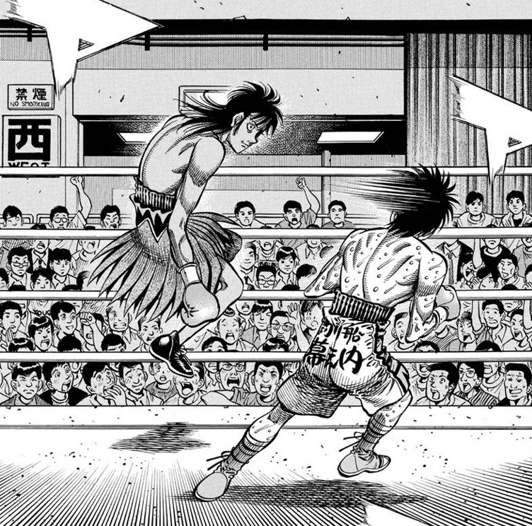 Hajime No Ippo 1407 Wally's rope techniques | Wiki Ippo | FANDOM powered by Wikia