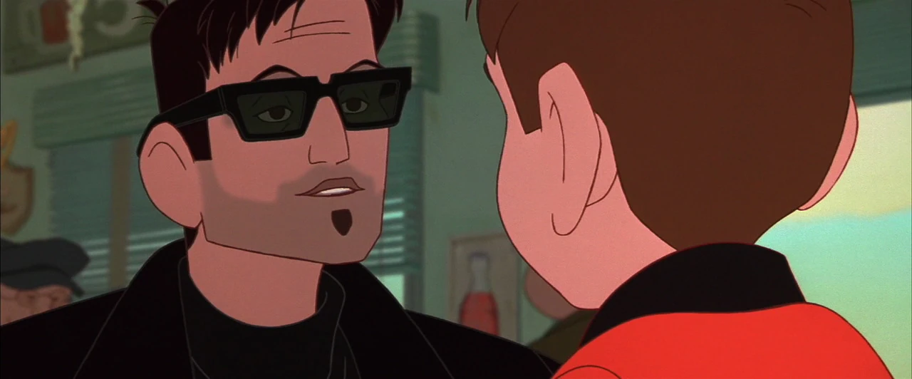 Image Hogarth meets Dean.jpg Iron Giant Wiki FANDOM powered by Wikia