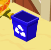 Recycling Bin Island