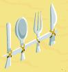 Cutlery fence