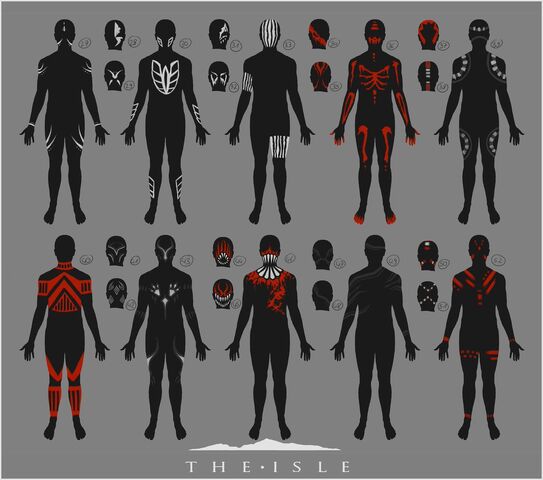 File:Human Tribal Markings The Isle Set 2.jpg
