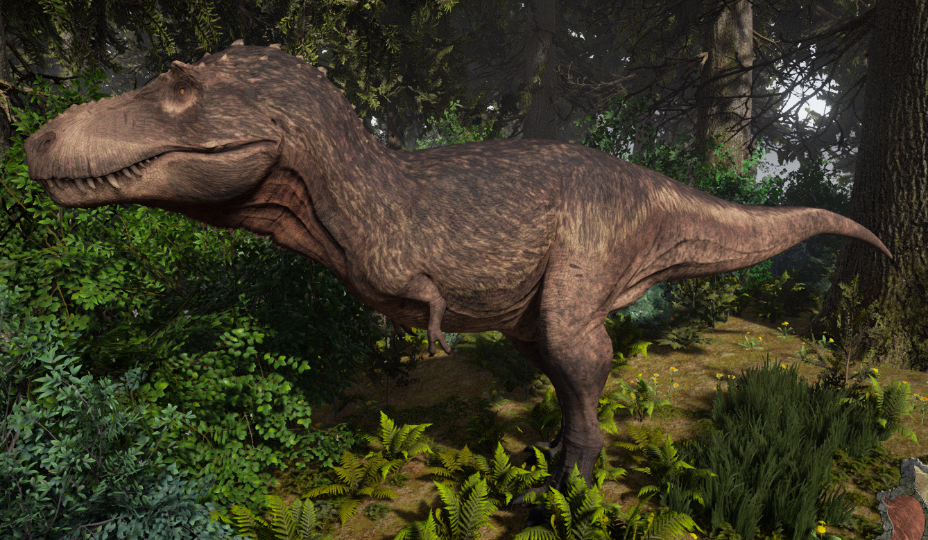 t rex the isle