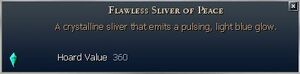 Flawless Sliver of Peace